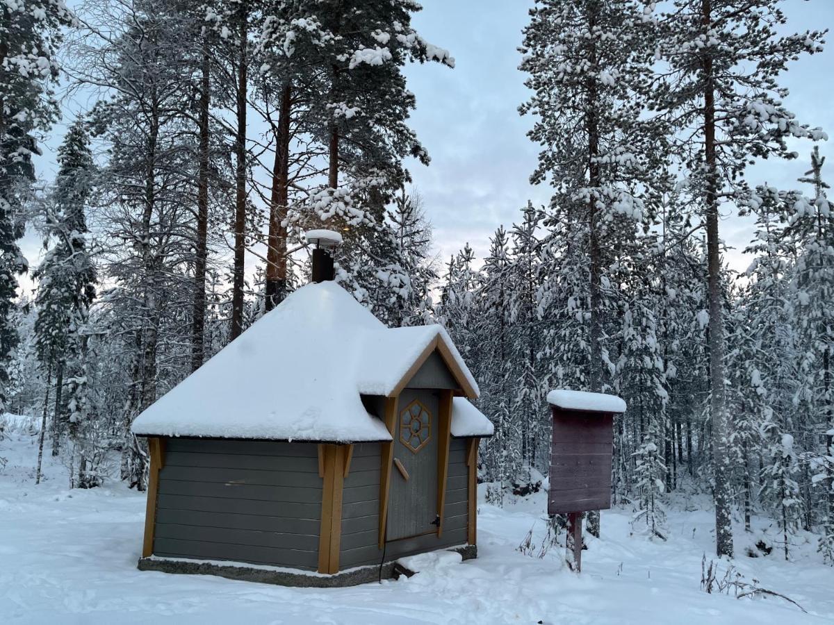 Aurora Igloo Fireplace-Heated Tents In A Secret Forest With Private Jacuzzi And Shared Sauna Bathroom And Dog Friendly Rovaniemi Exterior photo