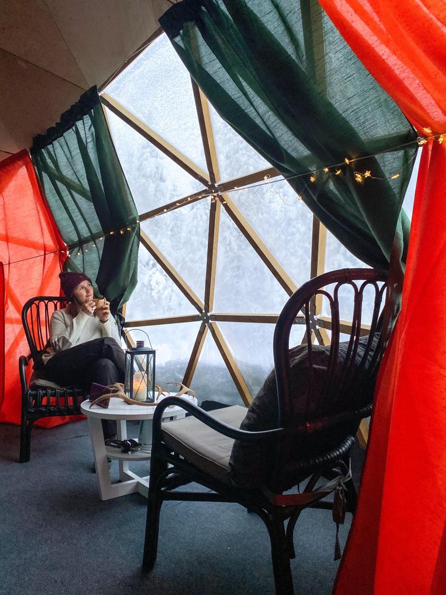 Aurora Igloo Fireplace-Heated Tents In A Secret Forest With Private Jacuzzi And Shared Sauna Bathroom And Dog Friendly Rovaniemi Exterior photo